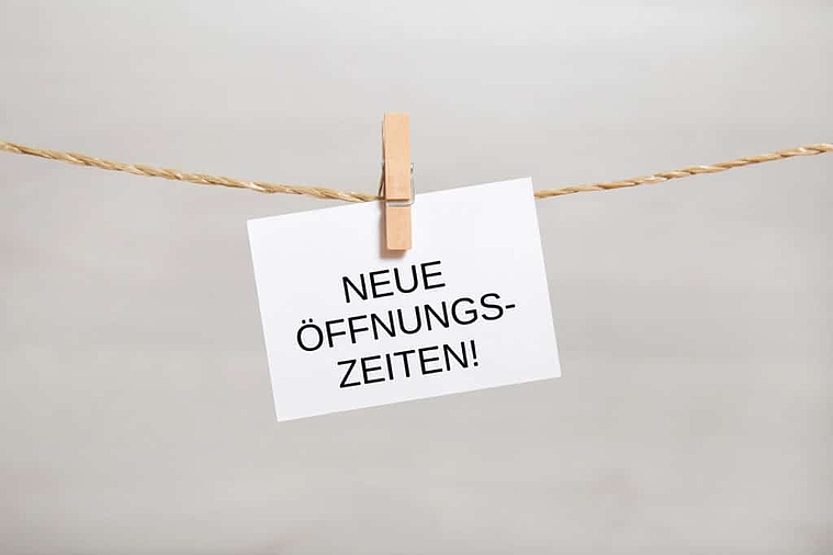 Neue Öffnungszeiten Fashion Store